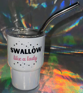 Mini glass tumbler