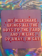 Milkshake Coaster