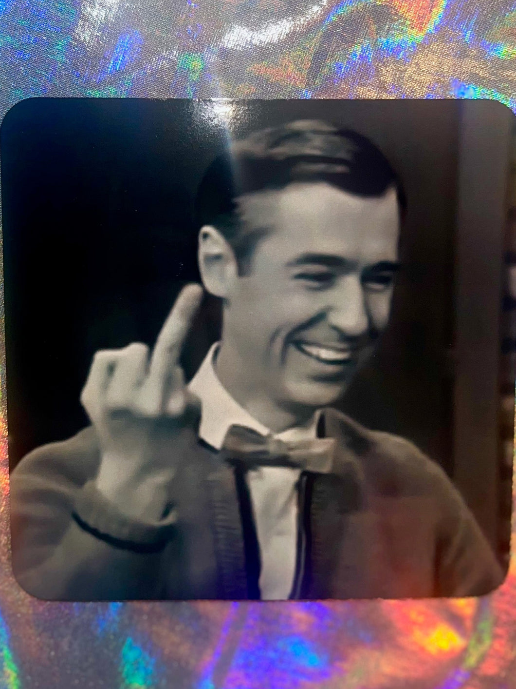 Middle Finger Mr. Rodgers Coaster