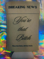 Breaking News Coozie