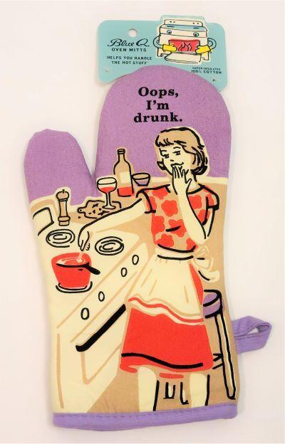 Oops, I'm Drunk Oven Mitt