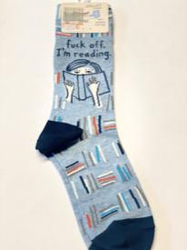 F*ck Off, I'm Reading Crew Socks