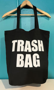 Trash Bag Tote Black