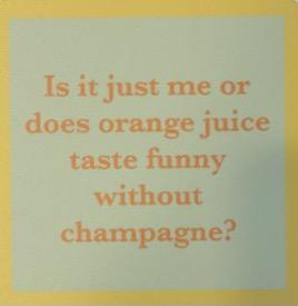 Orange Juice Coaster X