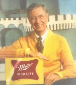 Mr Rogers High Life Coozie