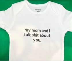 My Mom and I 18m Onesie
