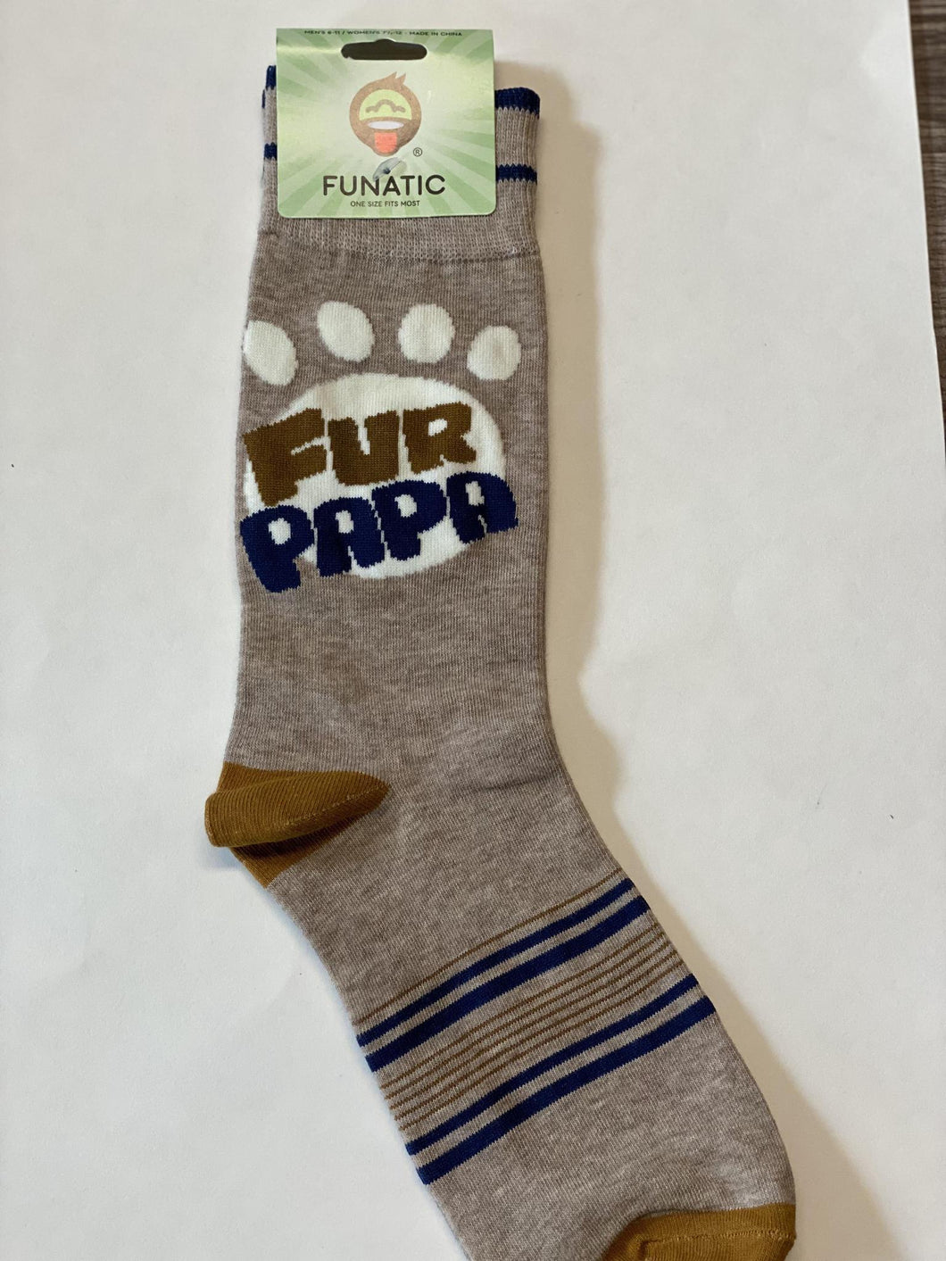 Fur Papa Socks
