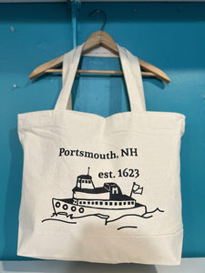 Natural Portsmouth Tugboat Tote