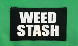 Mini Black Weed Stash Pouch