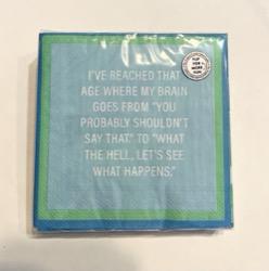 Shouldn't Say That Napkin
