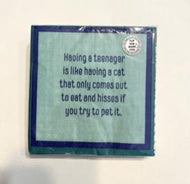 Teenager Cat Napkin X
