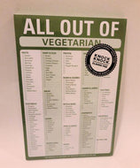 All Out Of Vegetarian Notepad X