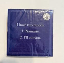 Load image into Gallery viewer, Two Moods Napkin
