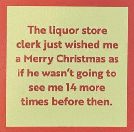 Liquor Store Clerk Coaster