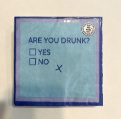 Are You Drunk Napkin