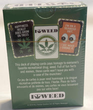 Load image into Gallery viewer, I Heart Weed Playing Cards
