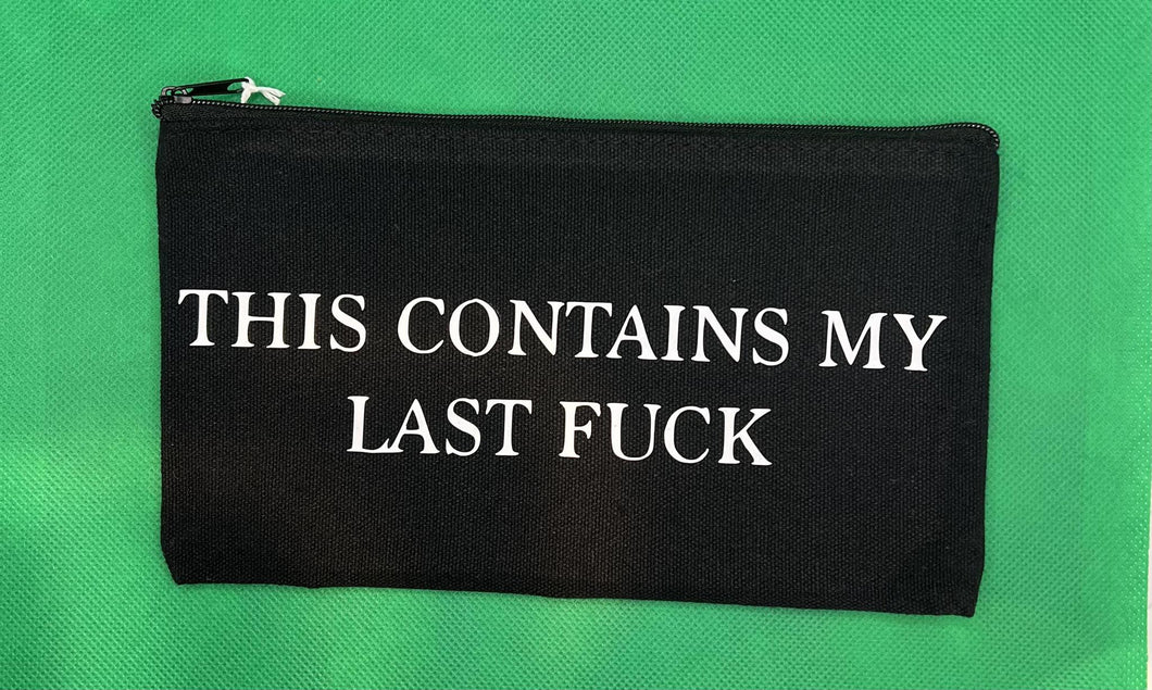 Mini Black Contains my Last F*ck