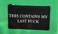 Mini Black Contains my Last F*ck X