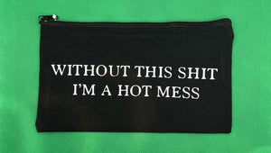 Mini Black Hot Mess Bag X
