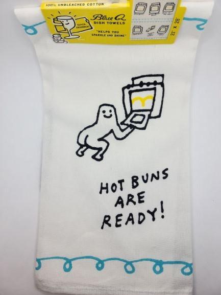 Hot Buns Dish Towel