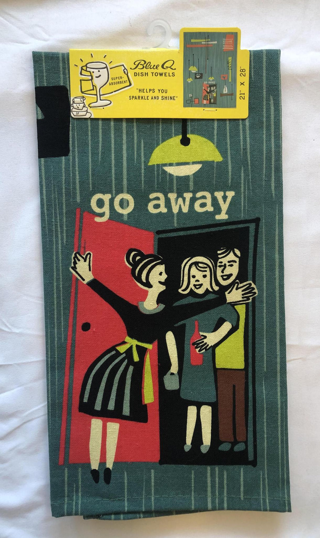 Go Away Dish Towel X