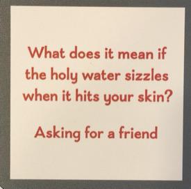 Holy Water Coaster