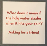 Holy Water Coaster