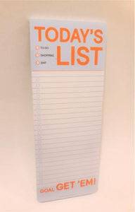 Today's List Notepad