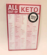 All Out Of Keto Notepad X