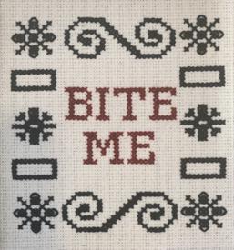 Bite Me Coozie X