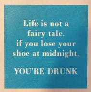 Lose Your Shoe Coaster X
