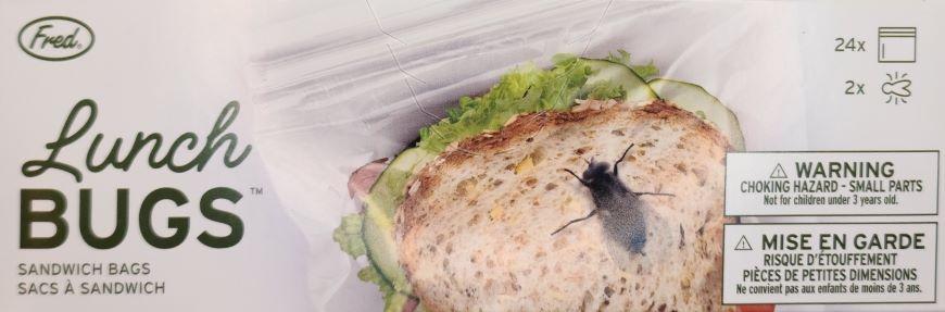 Lunch Bugs Sandwich Bags