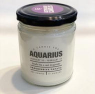 Aquarius Candle