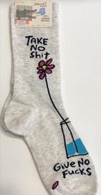 Take No Sh*t Crew Socks