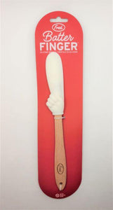 Batter Finger Silicone Spatula