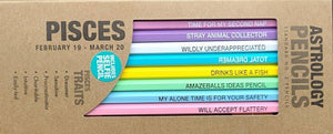 Pisces Astrology Pencils